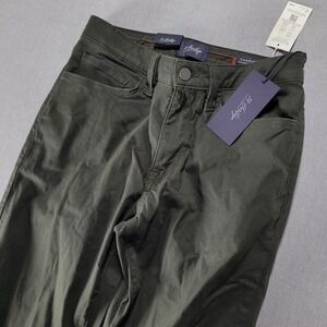 34 Heritage Pants Size 31x34 US Classic Fit Charisma Dark Green Twill